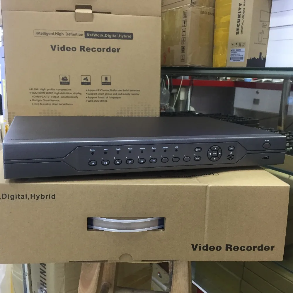 16CH 5MP 3MP 2MP 8CH 4K 48V POE NVR P2P ONVIF 1080P сетевой видеорегистратор для IP PTZ камеры