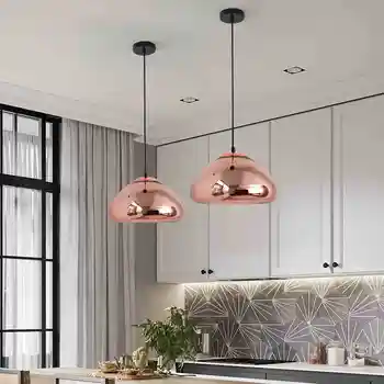

Nordic Glass pendant lamp lights chandelier lighting led hanglamp loft decor lamps light fixtures dining room modern