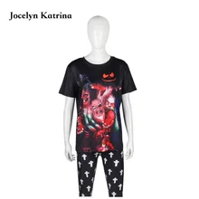 Jocelyn Катрина летние быстросохнущие футболки для бега Женская дышащая футболка с коротким рукавом спортивная футболка для бега