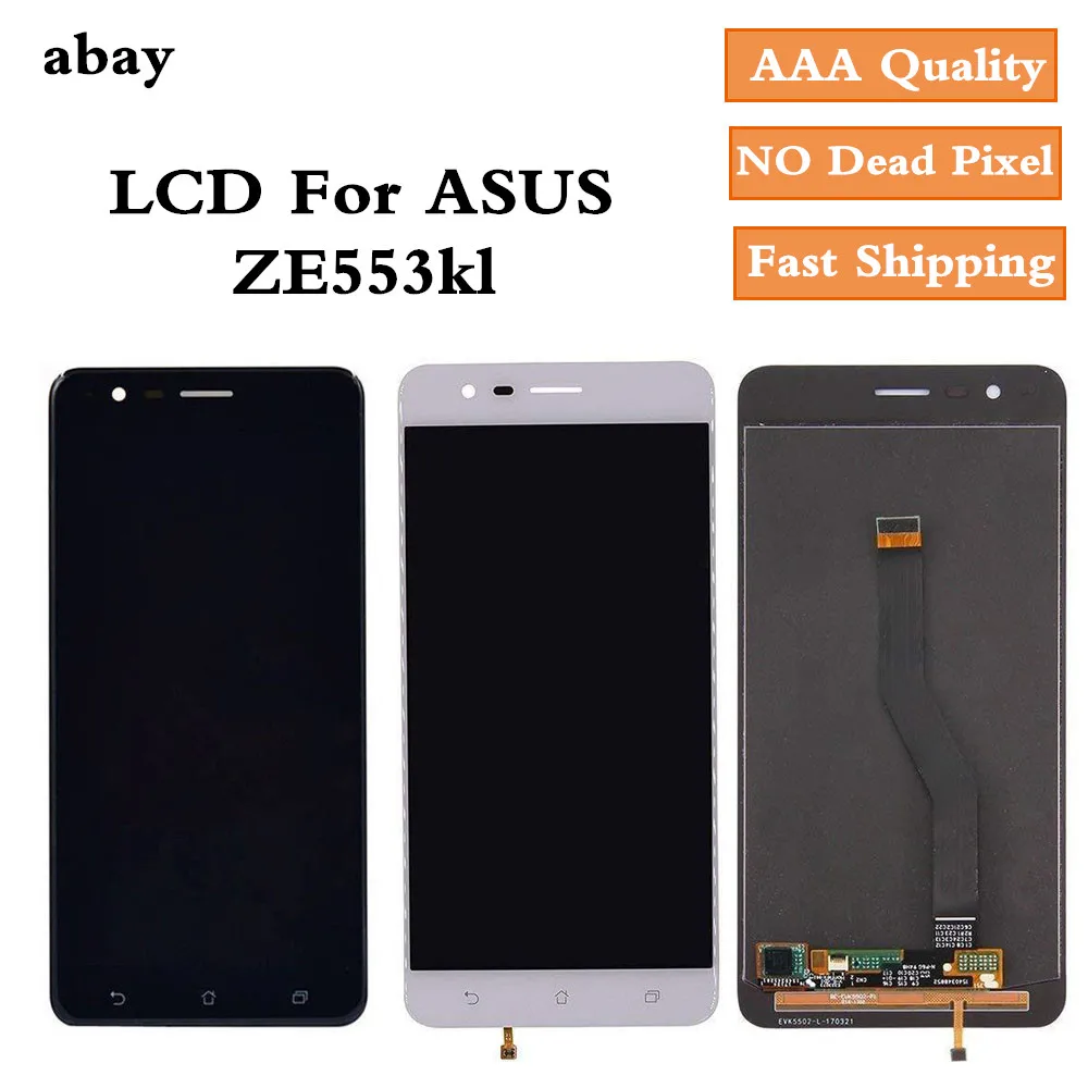 

LCD Display & Replacement Digitizer Assembly for Asus ZenFone 3 Zoom ZE553KL Z01HDA LCD Assembly Touch Screen Module 5.5''