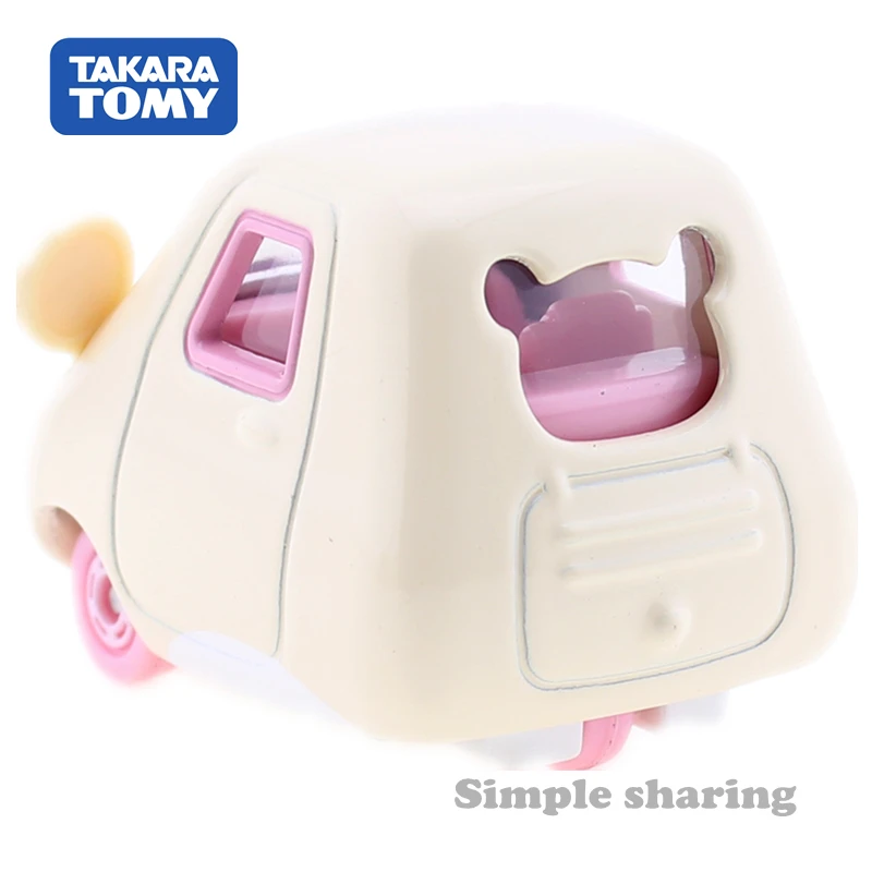 Модель автомобиля TOMICA DREAM 165 светлый Медведь RILAKKUMA TAKARA TOMY литая металлическая