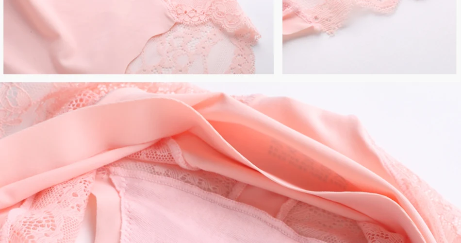 Hot Sale Women's Sexy Lace Panties Seamless Cotton Breathable Hollow Briefs Plus Size Girl Brand Underwear 13