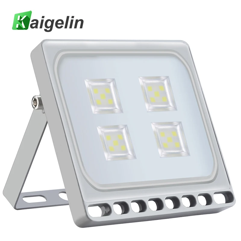 

Kaigelin Ultra Thin 20W LED Flood Light 1400LM Floodlight Waterproof LED Spotlight Garden Security Wall Lamp Outdoor Lighting
