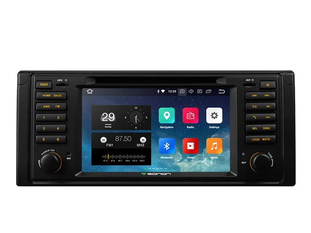 

Android 8.0 Octa core 7" Car DVD Multimedia Navigation GPS Radio for BMW 5 Series E39 1995-2003 with Split Screen Mode Support