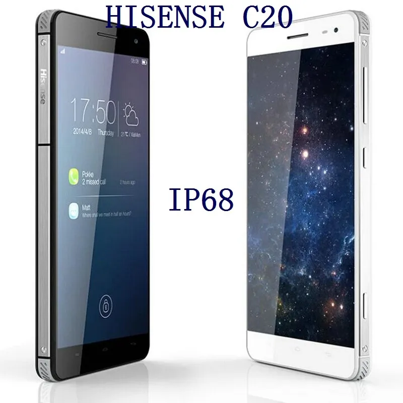 Прочный телефон Hisense C20 IP67 C20 KingKong II FDD_LTE CDMA Восьмиядерный 2 Гб 16 Гб 13,0 МП 3200 мАч 5,0 дюймов ips HD