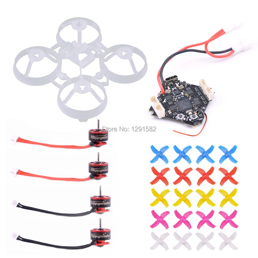 Bwhoop75 75 мм Рамка комплект 2S F4 FC AIO Встроенный OSD Happymodel SE0802 0802 1 CW CCW 16000KV бесщеточный
