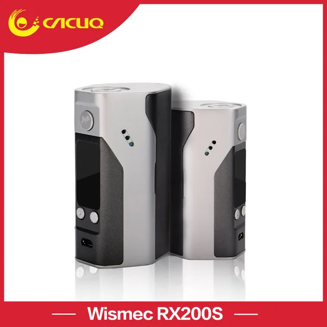 Оригинальный Wismec Reuleaux RX200S Батарейный мод 200W TC бокс мод на 3 батареи контроль температуры электронной сигареты