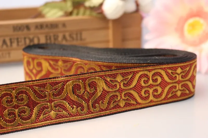 10 ярдов/партия жаккардовая лента шириной 3 см|jacquard ribbon|woven jacquard ribbondesigner ribbon |