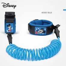 Disney Safety Lock Anti Lost Wrist Link Toddler Leash Harness Outdoor Walking Hand Belt Wristband Baby Strap Rope