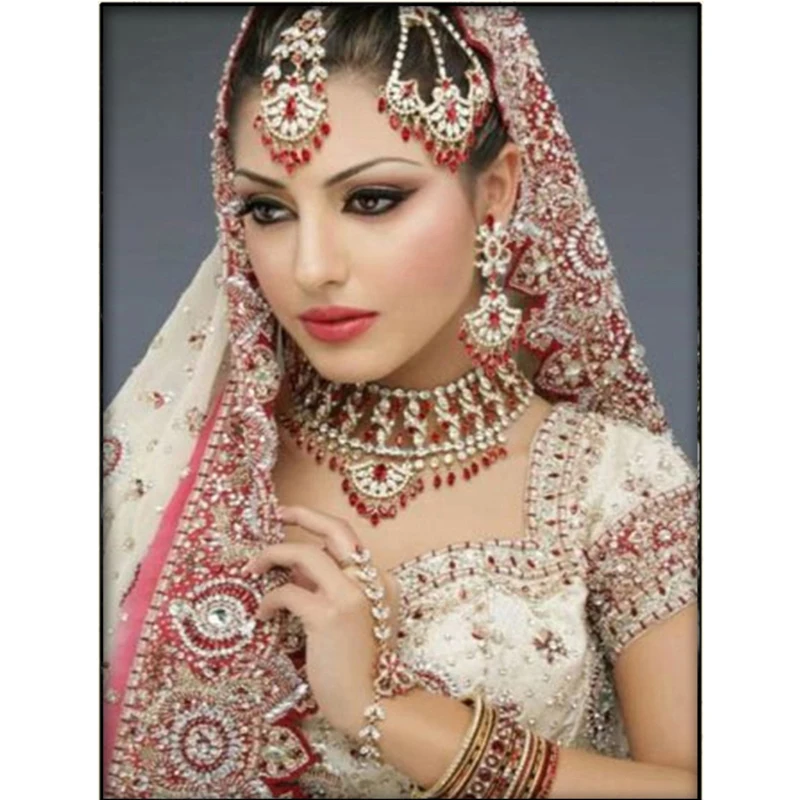 

5D DIY Diamond Painting Cross Stitch Full Round Diamond Embroidery Arab Lady Diamond Mosaic Handmeda Home Decor Painting