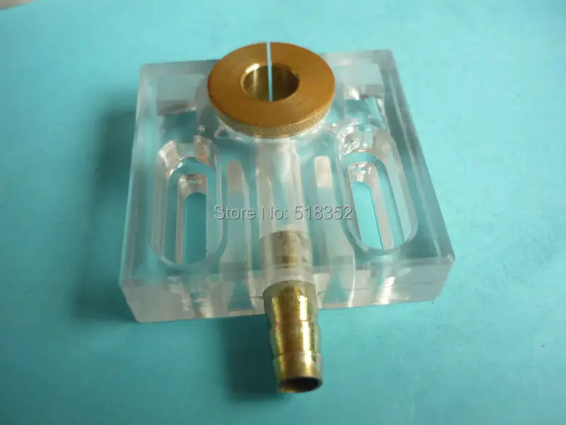 50 x50 x12mm Acrylic Water Jet Panel/ Water Spray Cooling Plate with