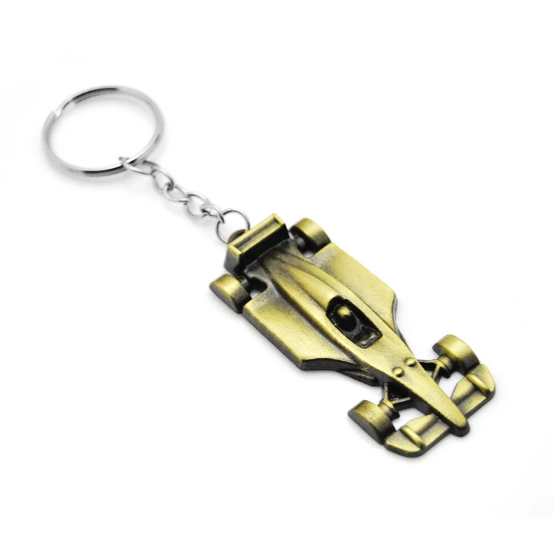 

Original New Fashion Trinkets Top Quality Zinc Alloy F1 Racing Car Keyring Men's Gifts Jewelry keychain Key Holder