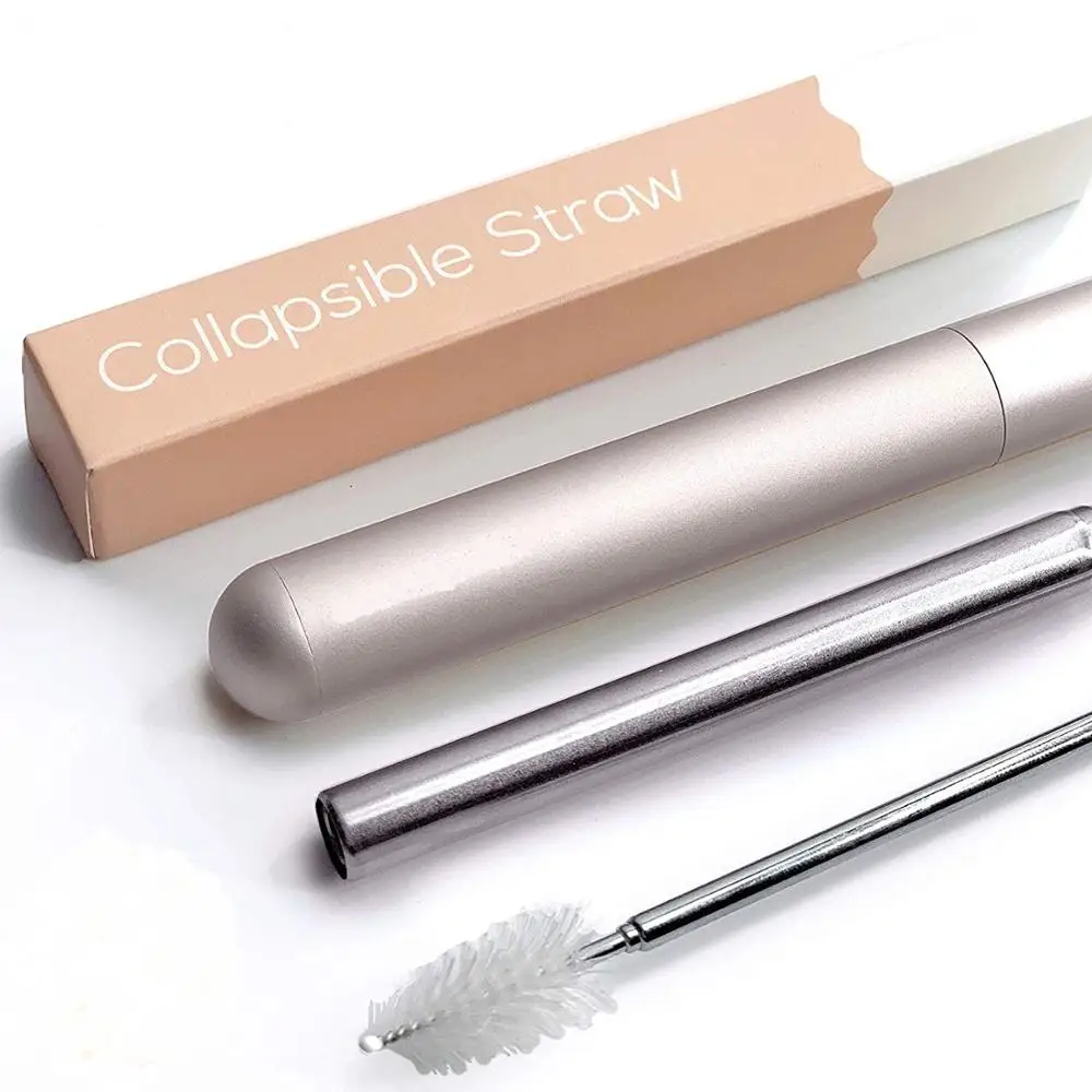 Straws-Drinking-Reusable-Folding-Straw-Stainless-Steel(1)