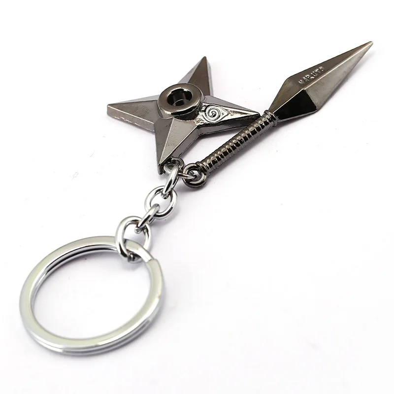 

Japan Cartoon NARUTO Keychain Anime Key Ring Key Chain Sasuke Gaara Holder Pendant gift men women children jewelry