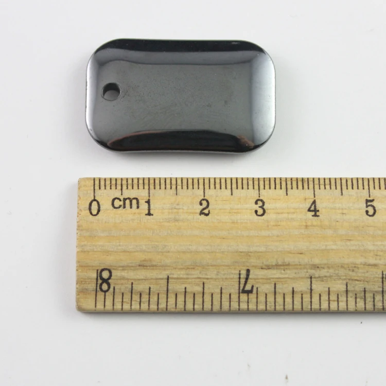 fashion hot sale hematite pillar pendant accessories diy accessories  HP1033 3