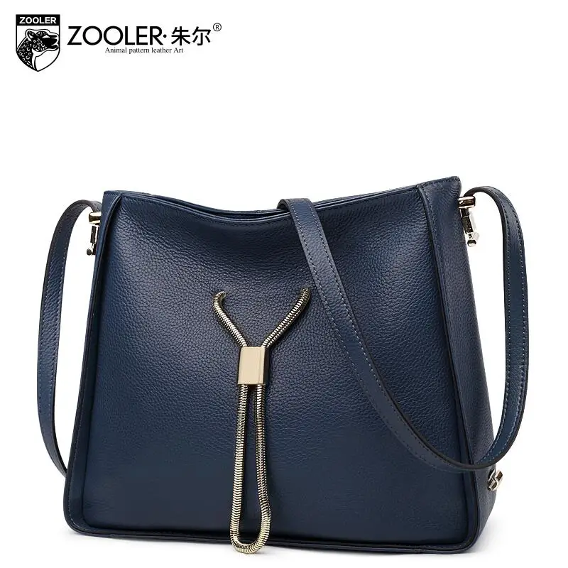 free delivery  Genuine Leather  Women bag  2017 new temperament handbag Shoulder Messenger Bag