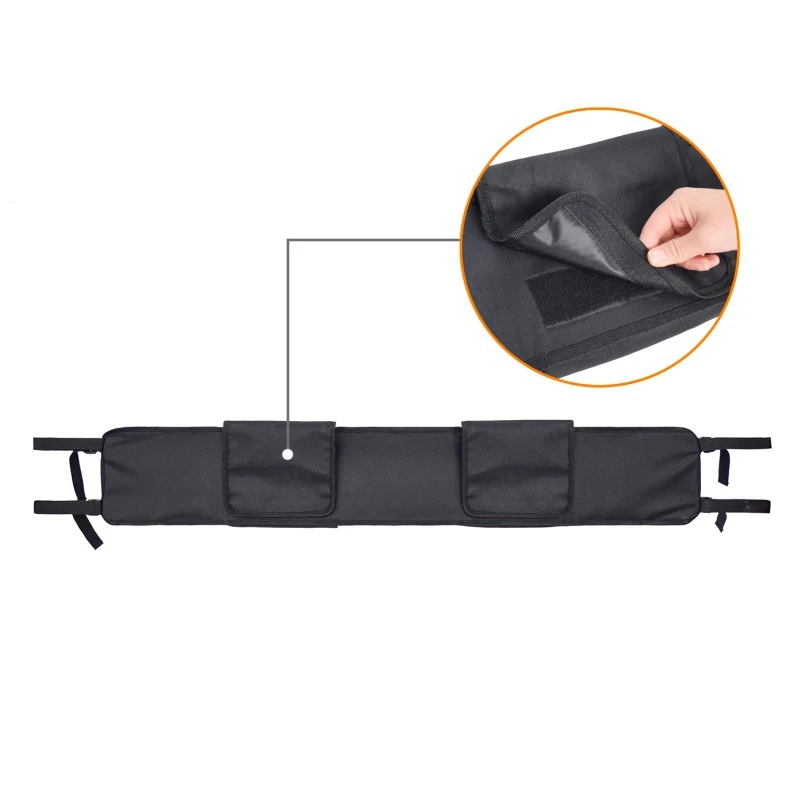 

UTV 4-Wheeler Universal Motorcycle Mudguard Hunting For Fender Side Bags Hot Waterproof 600D Black Cargo Storage ATV