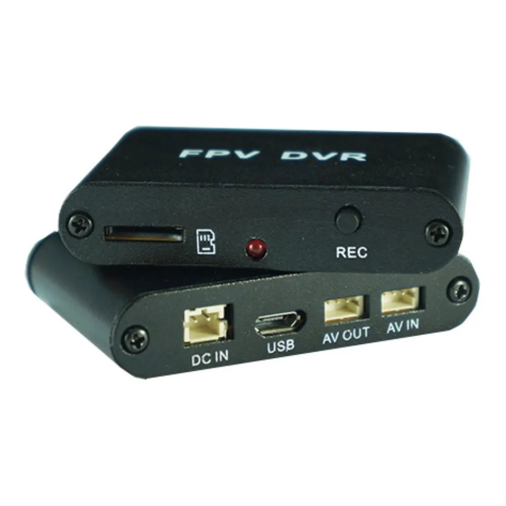 D1M FPV AV рекордер FPV DVR Micro D1M 1CH 1280x720 30f/s HD DVR Поддержка 32G TF карта работает с CCTV аналоговой камерой