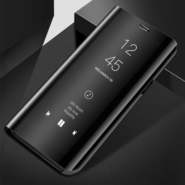 Toraise-Voor-Samsung-Galaxy-S8-Plus-Case-S9-Luxe-Spiegel-Flip-Lederen-Stand-Smart-View-Case.jpg_640x640