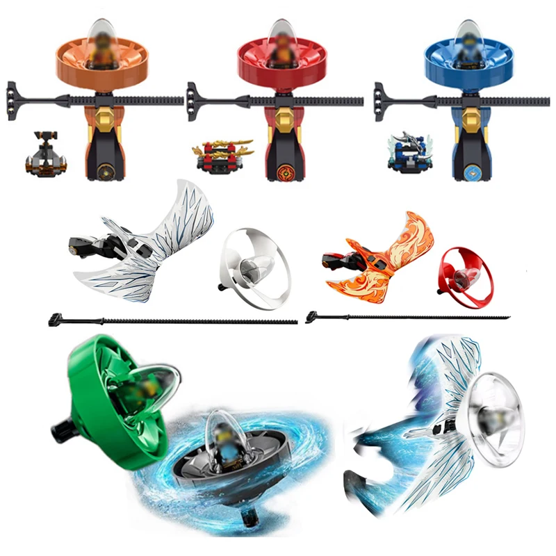 

11 Styles BELA 10796 Compatible with Lego 70637 Spinner Spinjitzu Master Fly Dragon Master Building Blocks Gyro Toys Bricks