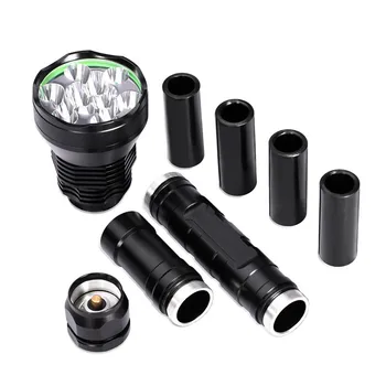 

20000 lumens light 15XT6 LED flashlamp 15x CREE XM-L T6 LED Flashlight Torch Lamp Light For Hunting Camping