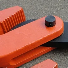 1 T ML тип стальной пластины горизонтальный подъемный зажим, стальной крючок для посуды, слинг, крюч-зажим такелаж. Промышленного класса