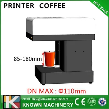 

Latte Art Printing Machine Selfie Latte Coffee Printer Automatic Edible Food Printer for Cookies,Chocolate etc.