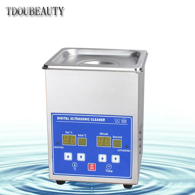 Цифровая ультразвуковая Омыватель для очков TDOUBEAUTY с обогревателем PS 08A 1.3L
