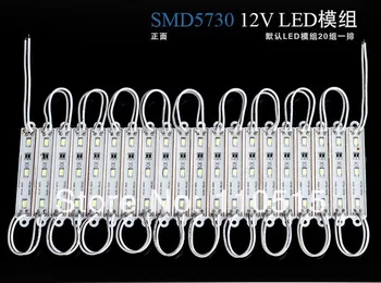 

Wholesale - LED light module backlight SMD 5630 LED module for sign waterproof super bright 3 led / pcs Fedex free shipping