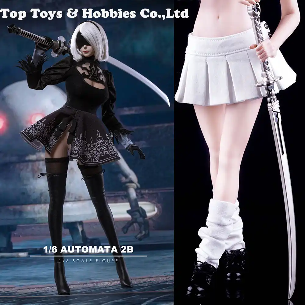 Sword for SET017 NieR:Automata 2B Clothing suit 1//6 Scale Action Figure 12/'/'