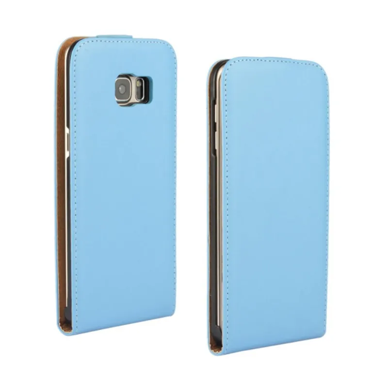 

11 Colors Genuine Leather Flip Cover Vertical Case With Magnetic Closure Phone Case For Samsung Galaxy S6 Edge Plus