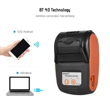 POS 58 мм Bluetooth термопринтер Мини Портативный Мобильные телефоны Android IOS POS Принтеры бесплатная SDK для окна Android принтер IOS