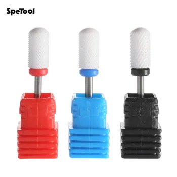 

SpeTool 1Pcs Fine Medium Extra Coarse Available White Electric Nail Art Drill Machine Bits Polish Grinding Files Teeth Whitener