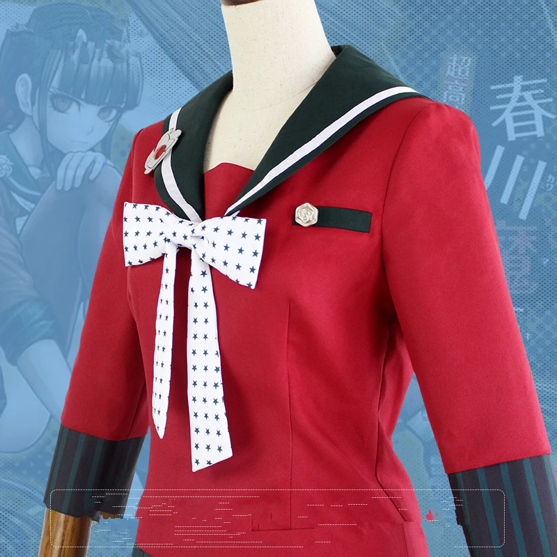 Danganronpa V3 харукава Маки косплей Хэллоуин Рождественский костюм изготовленный на