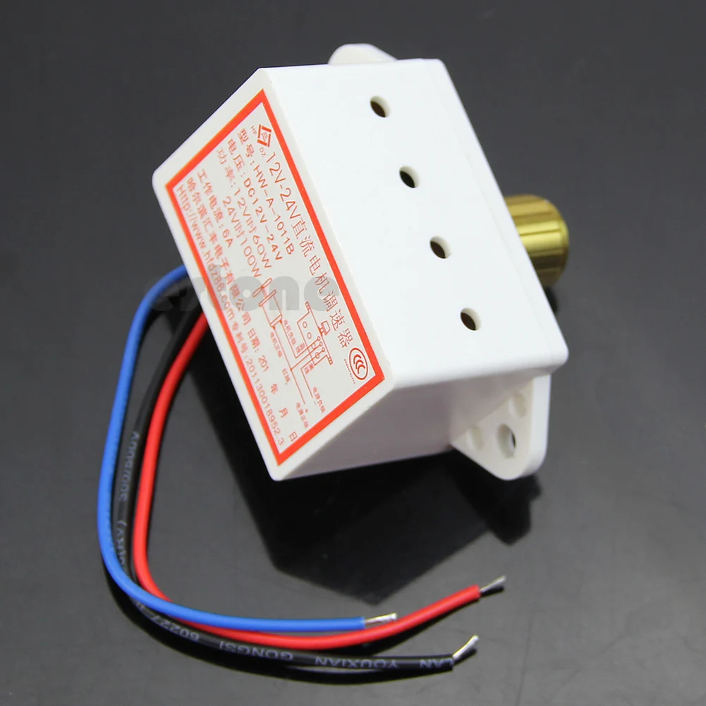 

New PWM DC Motor Speed New Control 6A AMP 12-24V VOLT 13KHZ Controller Switch