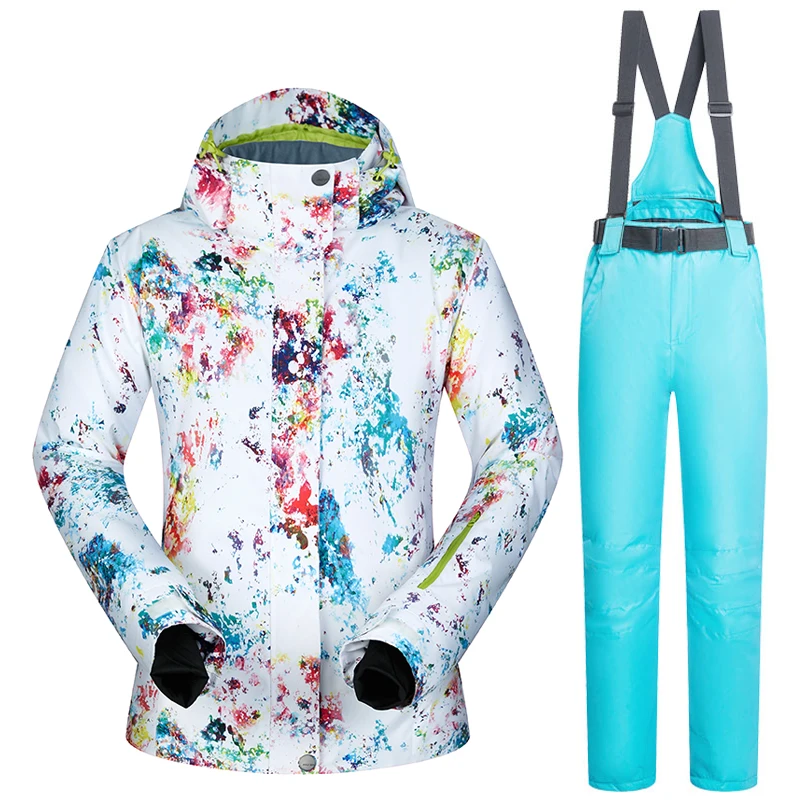 Women Snowboarding Suits Brands 2018 New High Quality Windproof Waterproof Warmth Breathable Skiing Jacket Pants Winter Ski Suit Women Snowboarding Suits Brands 2018 New High Quality Windproof Waterproof Warmth Breathable Skiing Jacket Pants Winter Ski Suit