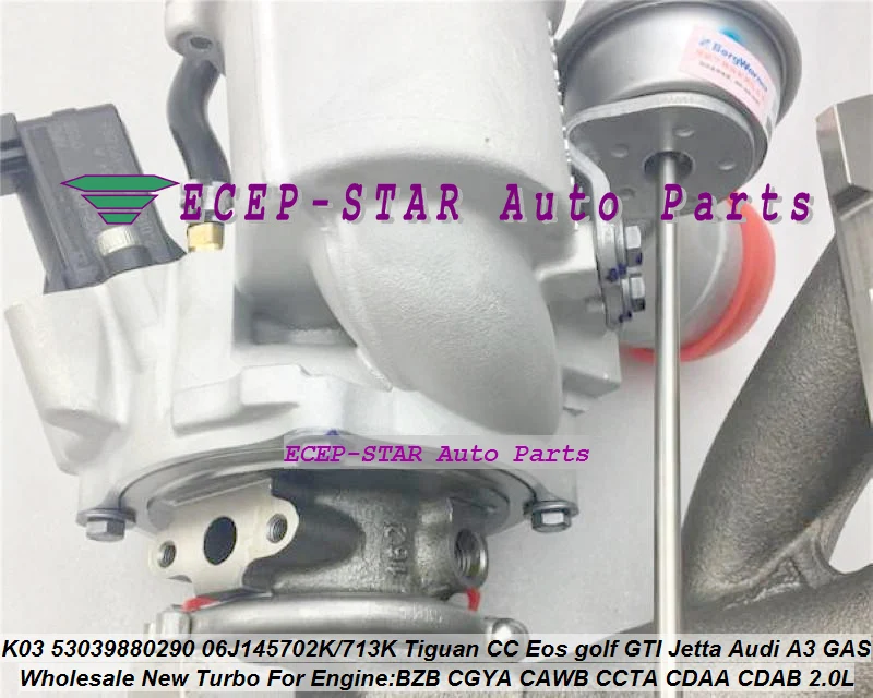 Turbo K03 53039880290 06J145702K 06J145713K 06J145701T For Volkswagen VW Tiguan CC Eos golf GTI Jetta For Audi A3 GAS DOHC 2.0L (4)
