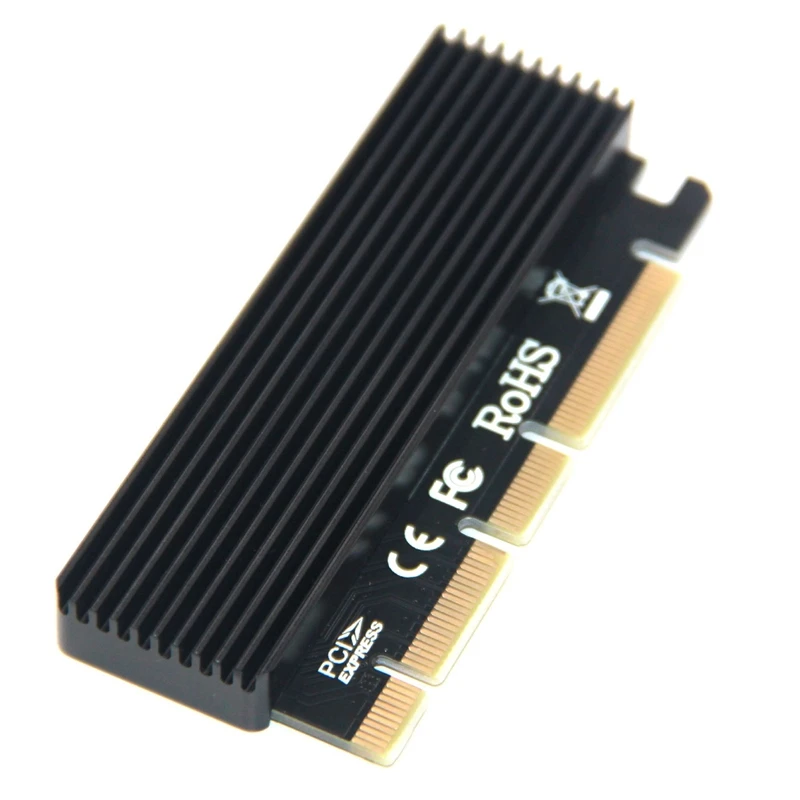 

M.2 NVMe SSD NGFF to PCIE 3.0 X16 Adapter M Key Interface Card Suppor PCI Express 3.0 x4 2230-2280 Size m.2 Full Speed