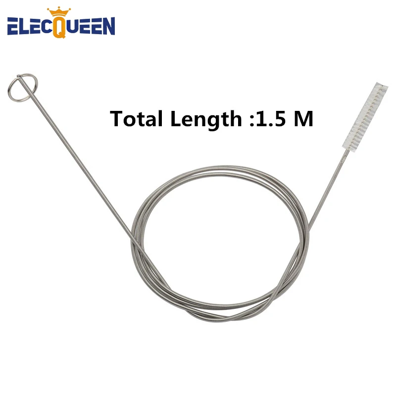 

Nylon Bristle 3/8''x 59'' Inch Long Brush Beer Keg Fermenter Tube Hose Cleaner Bacteria Free Flexible Scrub Brush Cleaner