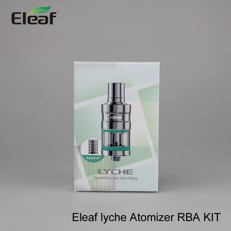 10 шт./лот фабрика Оригинал Eleaf LYCHE распылитель/LYCHE RBA Sub-Ohm бак нижняя сторона