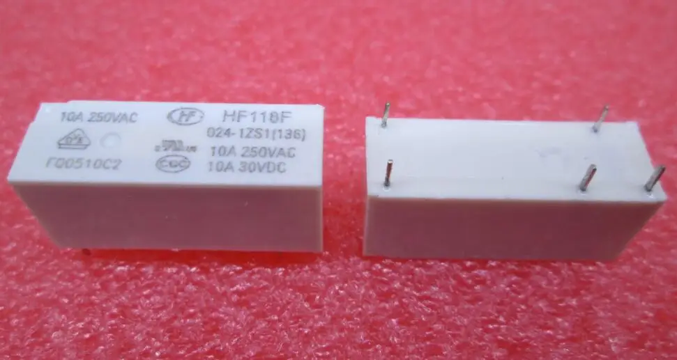 

NEW relay HF118F 024-1ZS1 JQX-118F 024-1ZS1 HF118F-024-1ZS1 HF118F0241ZS1 0241ZS1 24VDC DC24V 24V DIP5 10PCS/LOT
