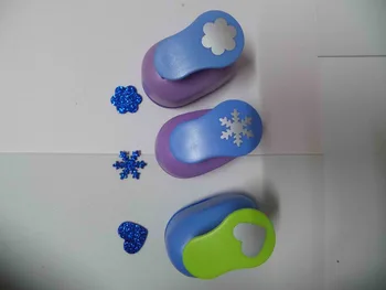 

3pcs(2.5cm) flower,snowflower,heart shape craft punch Punch Craft Scrapbooking school Paper Puncher eva hole punch free shipping