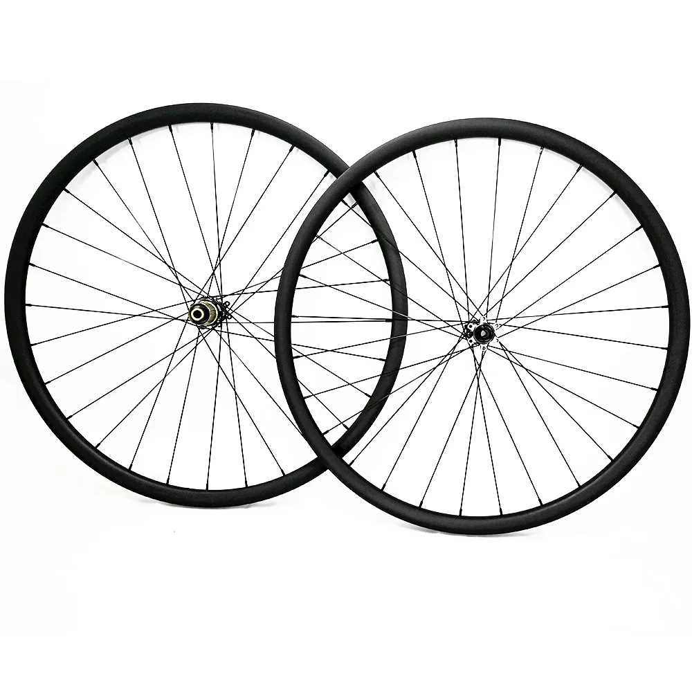 carbon 29er MTB wheels 30mm Asymmetr 411SB/412SB Ultralight 1360g MTB