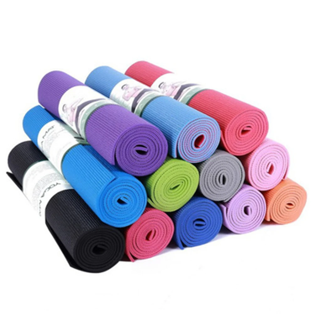 4MM PVC Non slip Yoga Mats For Fitness Tasteless Brand Pilates Mat ...