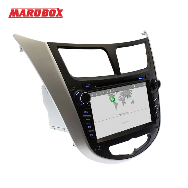 Marubox 2Din 7 &quotAndroid 1 2 Гб RAM для HYUNDAI Solaris 2012 2016 Verna Accent I25 Radio Navi DVD Автомобильный