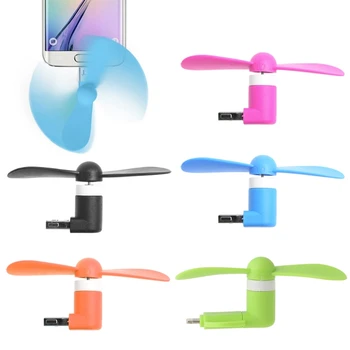 

Mini 2-In-1 Micro USB&USB OTG Cooling Fan For Android Smart Phone Samsung LG HTC