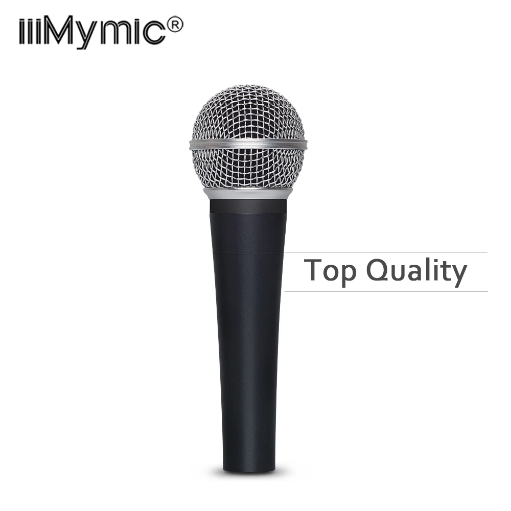 

Top Quality and Heavy Body SM58LC Real Transformer Live Vocals Karaoke Handheld Wired Microphone 58LC Podcast Mic Microfone
