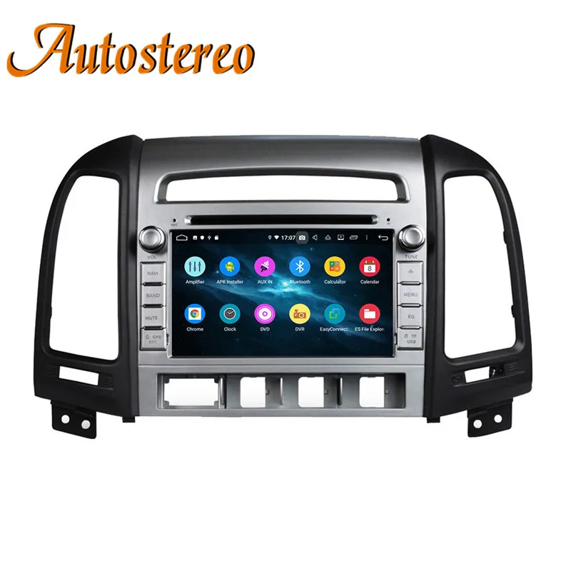 DSP автомобильный gps навигации Системы 8-Core Android 9,0 DVD плеер радио Mp3 блок для hyundai Santa Fe 2006-2011 Автомагнитола 64 ГБ