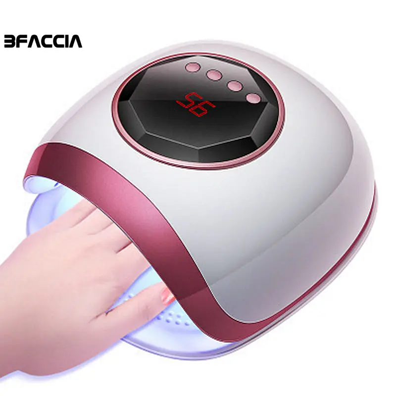 

Bfaccia New 72W Star4 LED Lamp Nail Dryer 30 LEDs UV Ice Lamp Dryer For Drying Gel Nail Polish Auto Sensor Timer Manicure Tools