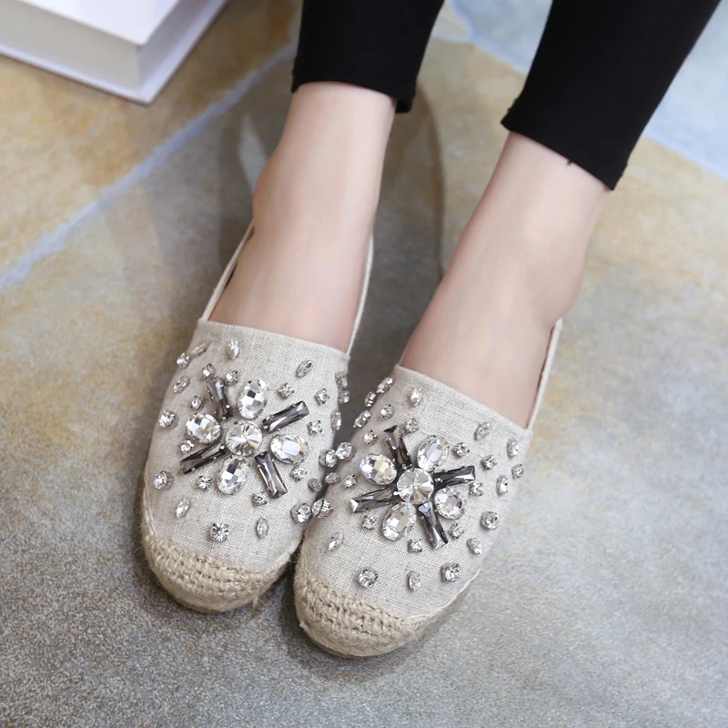 bedazzled flat shoes 2017 slipony canvas denim espadrilles flat bedazzled flat shoes 2017 slipony canvas denim espadrilles flat
